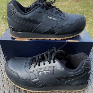 Reebok men's steel toe Harman Work Sneakers Black Sz 10 work shoes Work Sneakers